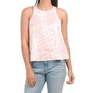 Buffalo David Bitton Women's Jolie Halter Top Tie Dye Size M